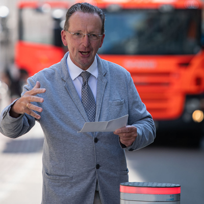 Dr. Albert Käuflein, Bürgermeister Karlsruhe